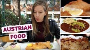 'Austrian Food Review - 4 Dishes to try in Vienna, Austria'