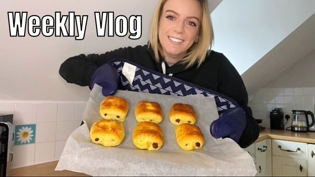 'MAKING FRESHLY BAKED PASTRIES | FOOD REVIEW UK | a weekly vlog'