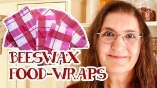 'DIY Beeswax Food Wraps (Zero Waste - Plastic Free)(Lessons learned)'