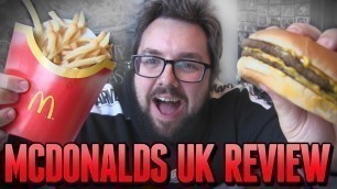 'McDonald\'s UK | Mukbang & Review'