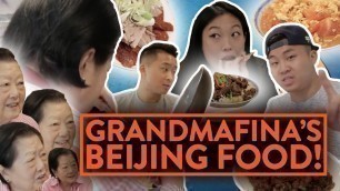 'BEIJING FOOD w/ AWKWAFINA & GRANDMOTHER | Fung Bros'