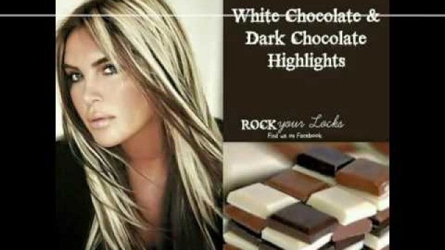 'women\'s hair coloring ideas correspond favorite food'