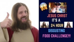 'JESUS TELLS ME WHAT TO EAT FOR 24 HOURS (FOOD REVIEW UK)'