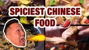 'IS THIS THE SPICIEST CHINESE FOOD IN THE WORLD? (Hunan Food) | Fung Bros'