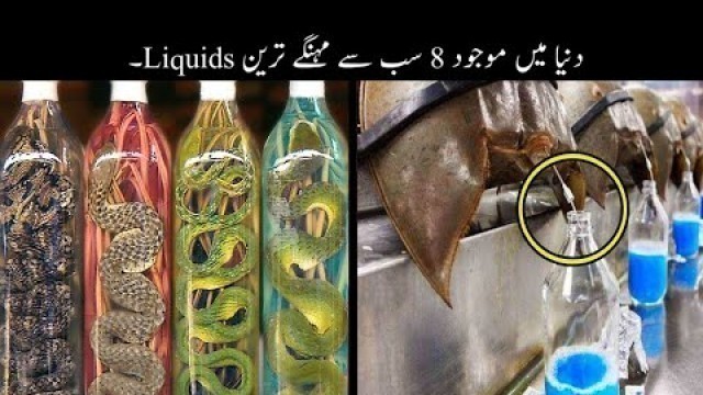 '8 Most Expensive Liquids In The World | دنیا کے مہنگے ترین مواد | Haider Tv'