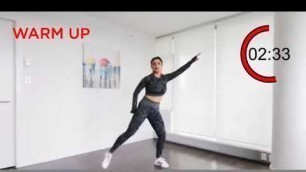 'Bhangra Workout At Home | 9 Minutes Fat Burning Cardio | Fitness SuperStar'