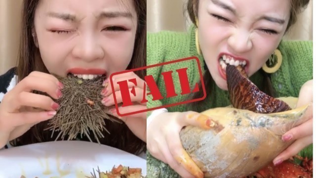 'weird mukbang fails'