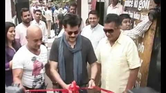 'Anil Kapoor at launch of The Red Gym. Promotes his film SHOOTOUT AT WADALA'