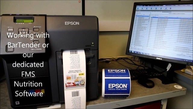 'EPSON C7500 high speed food labels - KTEC GROUP UK'