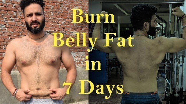 'How to reduce/lose belly fat IN 7 DAYS? Belly Fat  exercise |7 Day Fat loss Challenge | Day 2'