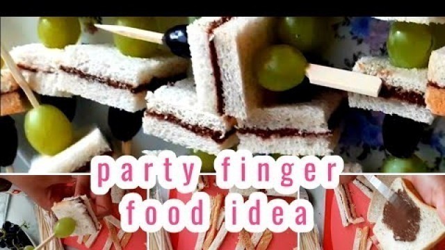 'Party finger food idea / party food ideas / quick and easy finger food ideas #youtubeshorts #shorts'