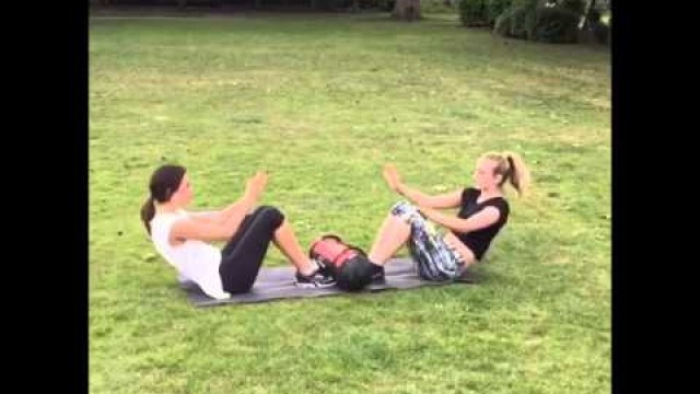 'lucy and tiffany watson you\'re fit fitness session'