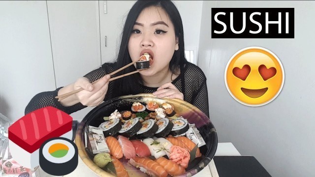 'Mukbang | Sushi | Eating show'