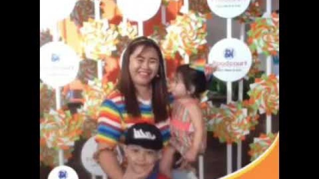 'FOOD COURT PHOTO BOOTH @ SM CENTRAL OLONGAPO DURING OPENING DAY'