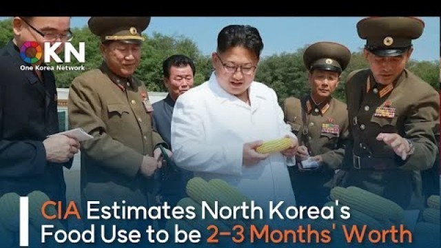 'CIA Estimates North Korea\'s Food Use to be 2-3 Months\' Worth'