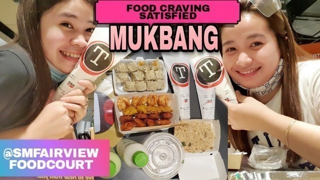 'SM FAIRVIEW FOODCOURT MUKBANG 2020+paayos laptop| foodcraving satisfied | hazel |JeLandJem Vlogs #27'