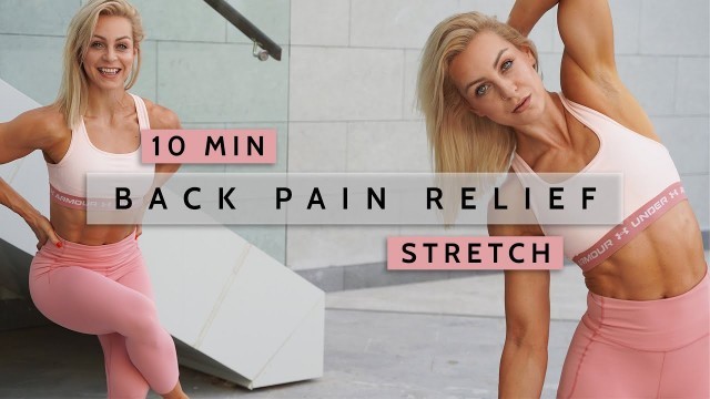 'DAY 20 RISE & SHINE - 10 MIN BACK PAIN RELIEF STRETCH - Better Posture | Exercises & Stretches'