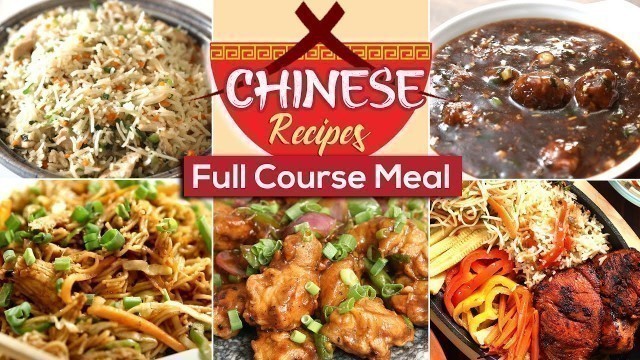 '5 Tasty & Easy Chinese Recipes in Marathi | Full Course Meal | चविष्ट आणि चमचमीत चाईनीज रेसिपीस'