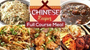 '5 Tasty & Easy Chinese Recipes in Marathi | Full Course Meal | चविष्ट आणि चमचमीत चाईनीज रेसिपीस'