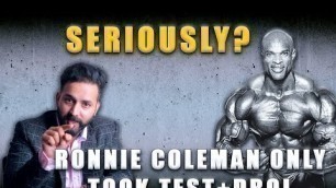 'Ronnie Coleman reveals his  Cycle on Joe Rogan Podcast | Is he lying??'