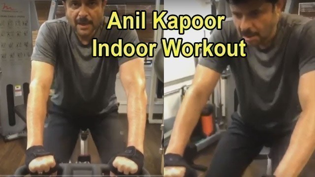 'Super Fit Anil Kapoor TRAIN HARD in Cardio inside HOME'