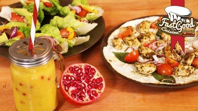 'Mes recettes Fitness : Tacos Light, Omelette italienne et Smoothie'