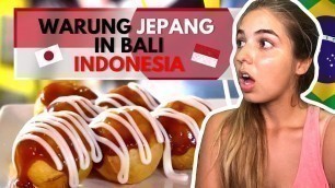 'TRY INDONESIA STREET FOOD | WARUNG JEPANG'