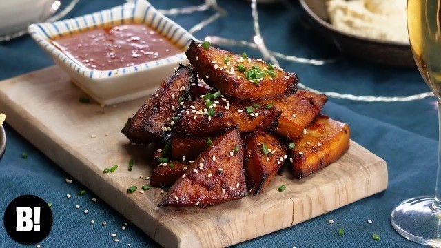 'How to Cook Sticky Ginger Tofu Bites (Party Food)'