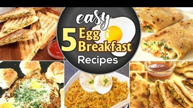 '10 Minutes Breakfast Recipes in Marathi | Quick Recipes For Kids | सोप्या आणि स्वादिष्ट EGG रेसिपीज'