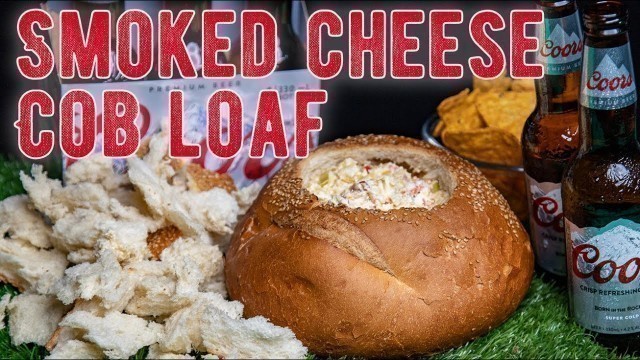 'Ultimate Super Bowl party food-  Smoked BBQ Cheesy Corn Cob Loaf Side Dish'