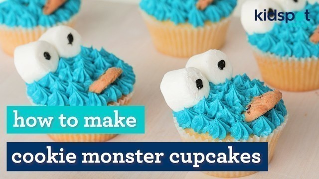 'Cookie Monster cupcakes | Kids party food | Kidspot'