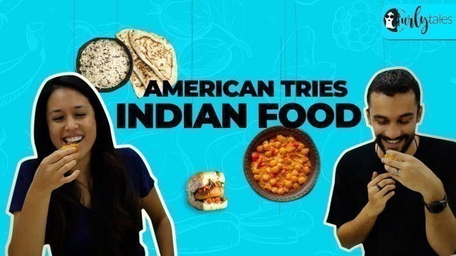 'American Blogger Tries Indian Food At Meena Bazaar In Dubai | Curly Tales UAE'