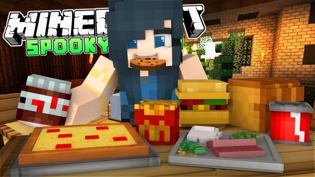 'Minecraft Spooky Tales - SPOOKY HAUNTED FOOD (Minecraft Roleplay) #1'