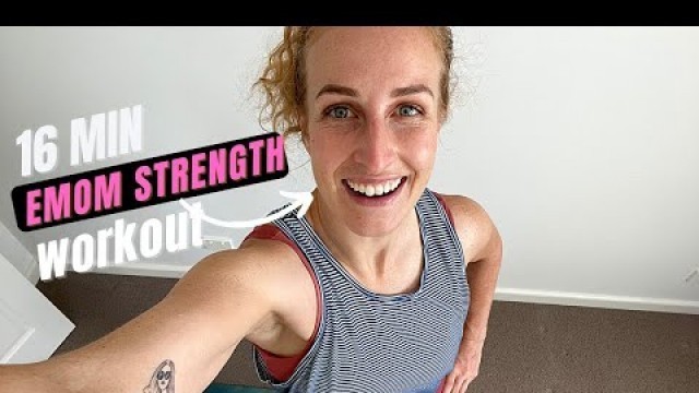 'EMOM STRENGTH WORKOUT || With LGBTQ+ online personal trainer Lucy Dunne // no equipment workout'