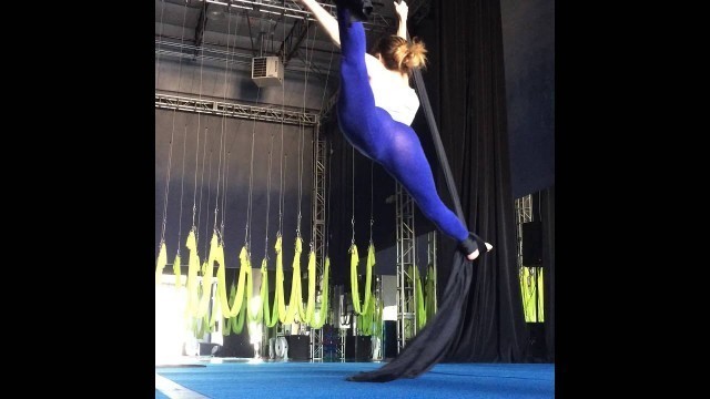 'Beginner Aerial Silks Class at Shine Alternative Fitness in Las Vegas, NV!!!!'