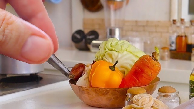 'Mini Food: Ep.2 Tiny Chopsuey (Miniature Cooking) (ASMR) (DIY) (Kids toys real cooking)'