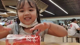 'zaia and her cola at sm mega food court'