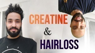 'Kya Creatine say hair loss hota hai? Creatine & Hair loss'