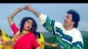 'Payaliya Ho Ho Ho (( Love Song )) Divya Bharti, Alka Yagnik | Rishi Kapoor, Kumar Sanu'