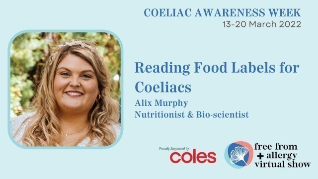 'Reading Food Labels for coeliacs'