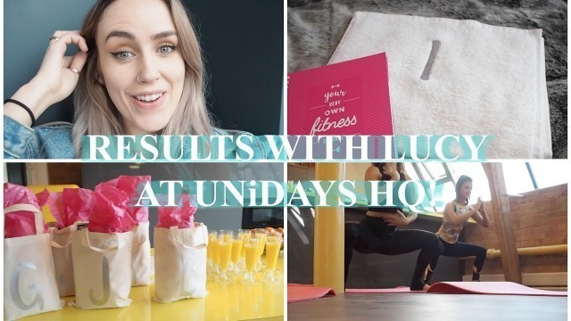 'RESULTS WITH LUCY FITNESS DAY WITH UNiDAYS'