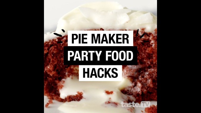 'The ultimate pie maker party food hacks | taste.com.au'