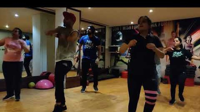 'Bhangra on Notorious Jatt at Burn Gym Jalandhar with coach Rajat'