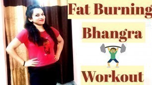 '20 Minutes Bhangra Workout At Home || Fat Burning Workout'