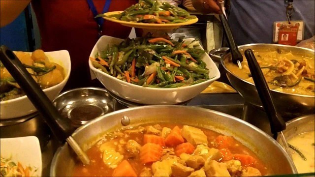 'Filipino Food at SM Foodcourt, Cebu City, Philippines'