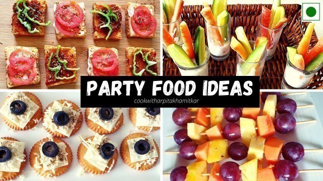 'Party Food Ideas | Party Appetizers | Finger Foods'