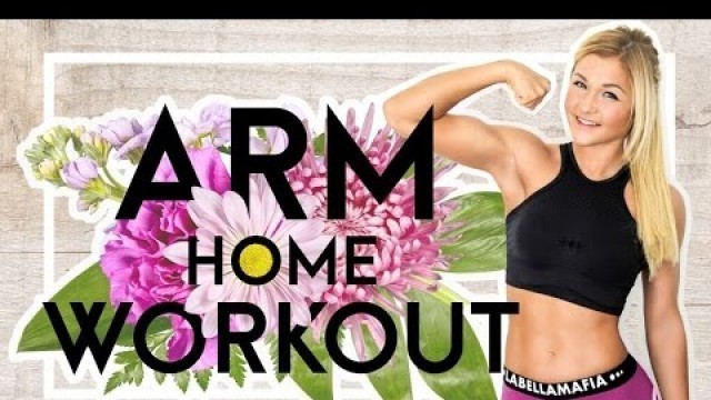 '♥ Homeworkout für straffe Arme zum Mitmachen! ♥ Zuhause trainieren wie im Gym | Sophia Thiel'