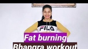 'Best Bhangra workout to  burn fat faster| Bhangra Part 3 | Dance Fitness | Poonam Lunthi'