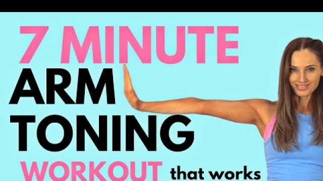 'Arm Workout for Women - 7 Minute Workout - No Equipment all Standing Moves  (quick and intense)'