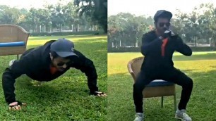 'Anil Kapoor Workout On His 62nd Birthday'